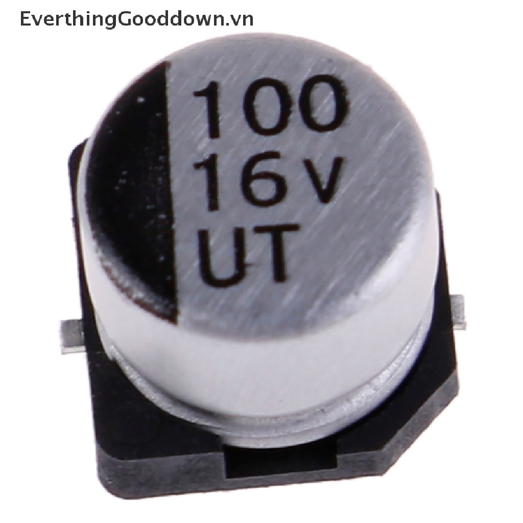 Set 20 Tụ Điện SMD 6 * 5 mm 16V 100uF Chuyên Dụng