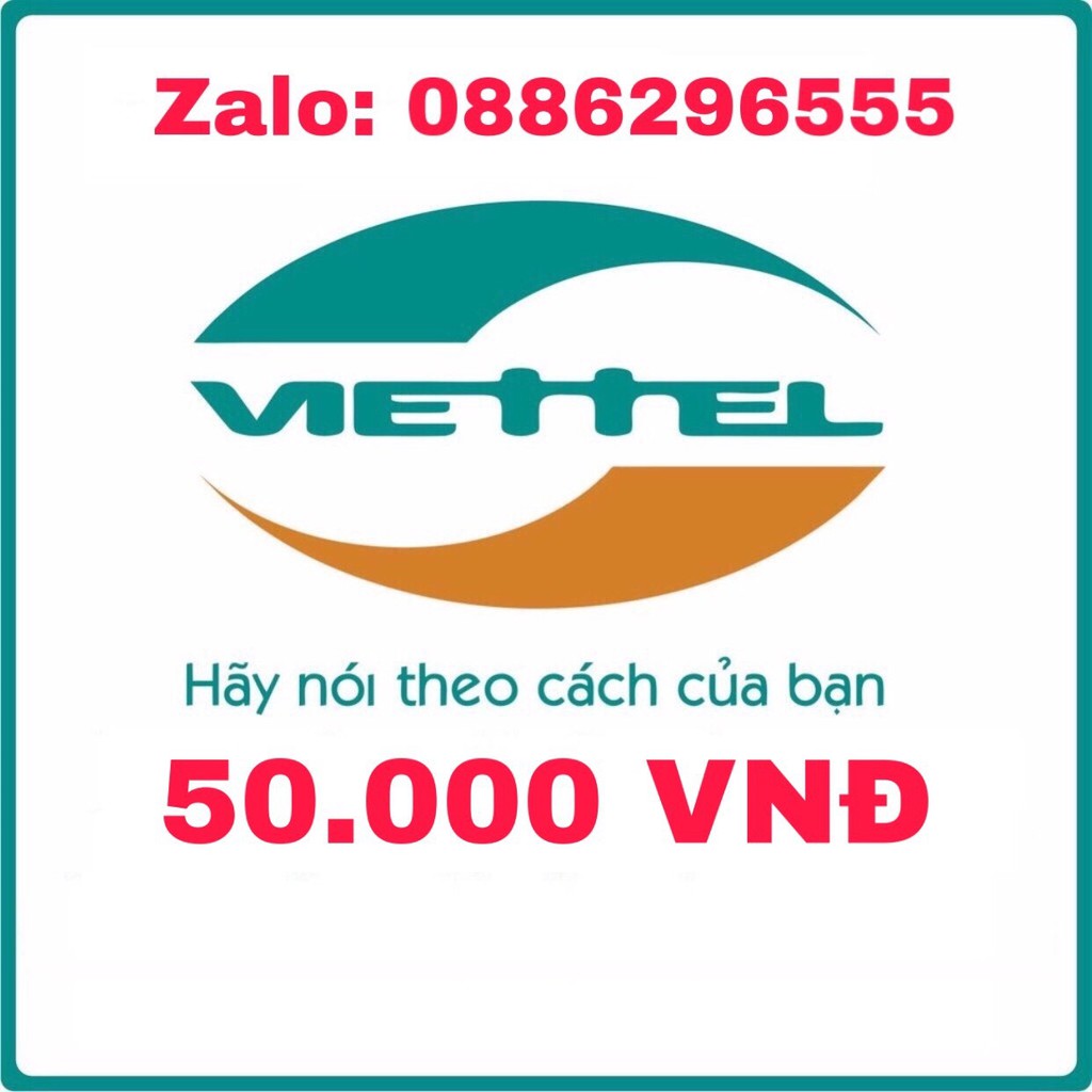 Thẻ cào Viettel 50.000đ Chiết Khấu Cao