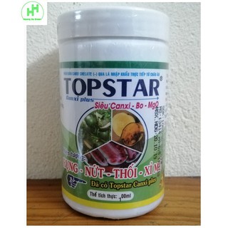 Phân Bón Canxi Chelate (-) Qua Lá TOPSTAR Canxi plus Siêu Canxi - Bo - MgO Chống Hiện Tương Rụng - Nứt - Thối - X