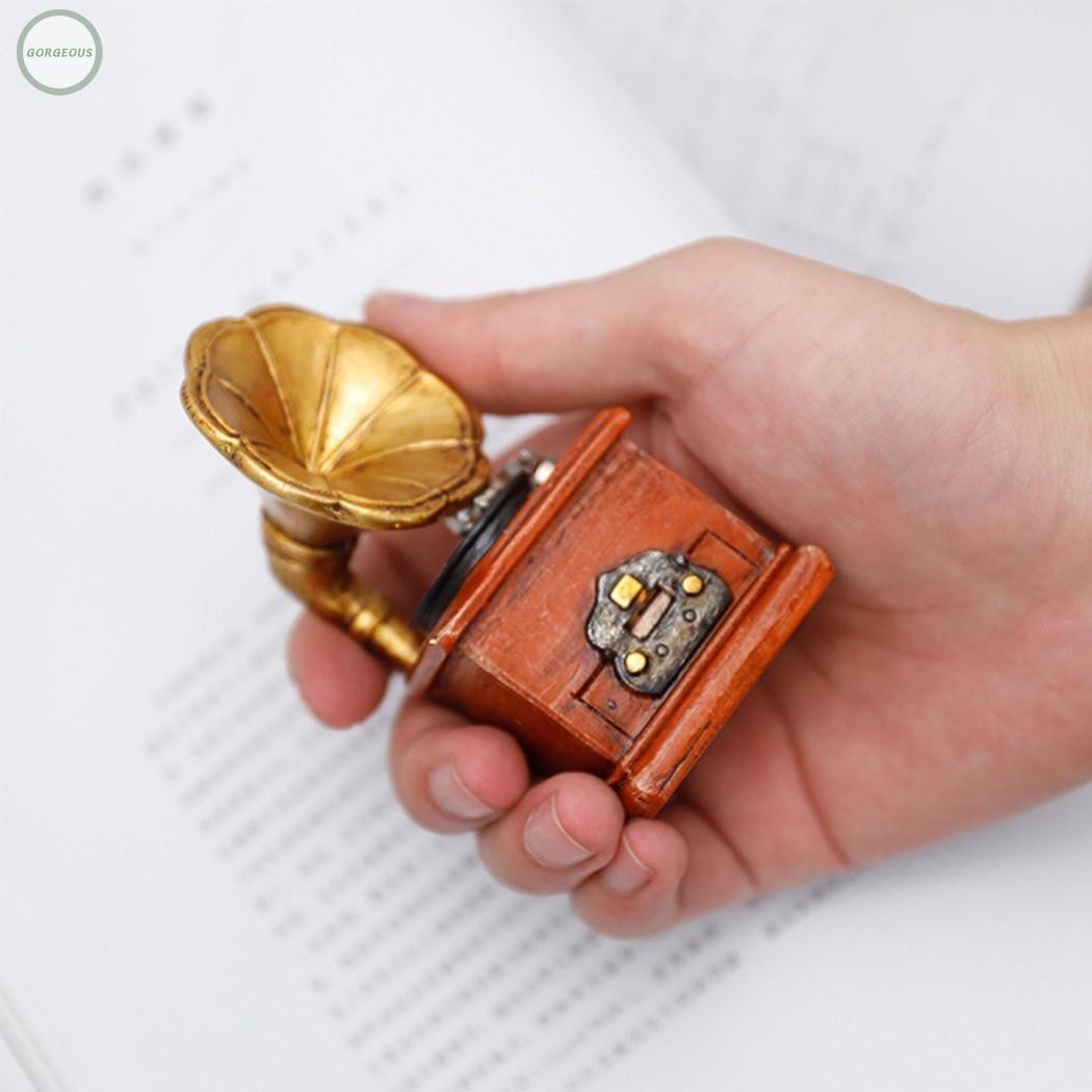 Đồ trang trí Máy Nghe Nhạc / Radio / Đàn Piano Bằng Nhựa Resin Phong Cách Vintage Trang Trí Nhà Cửa / Quán Bar