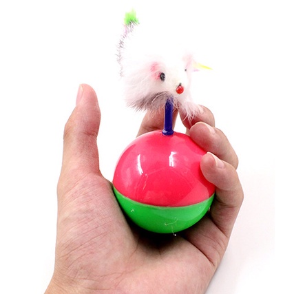 Đồ chơi cho mèo - Chuột lật đật