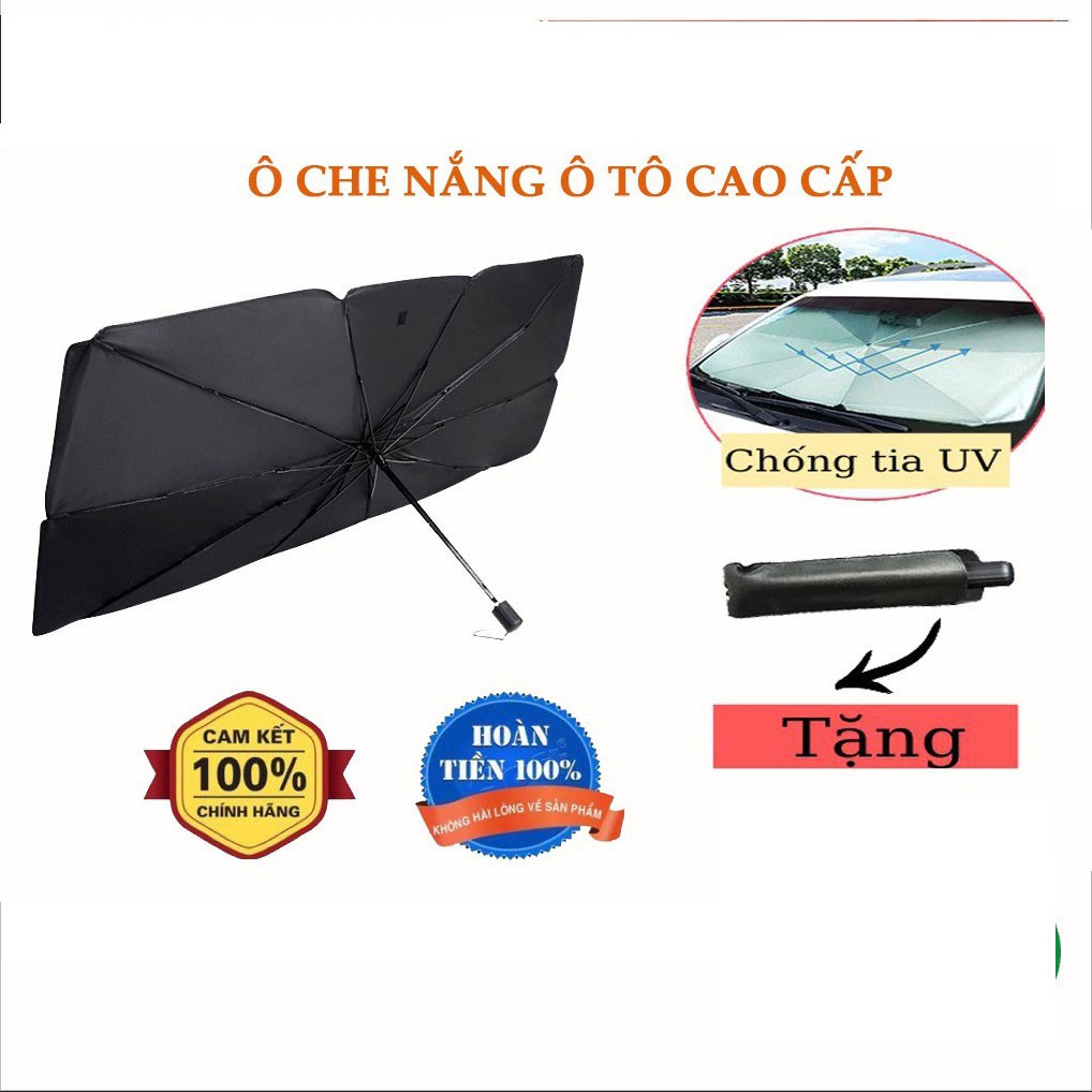 Ô Che Nắng Kính Lái Ô Tô Gấp Gọn -Ô Chống Nóng Kính Trước Xe Hơi -Dù Che Kính Lái Xe Ô Tô Bạc Cách Nhiệt Chống Nắng Tốt