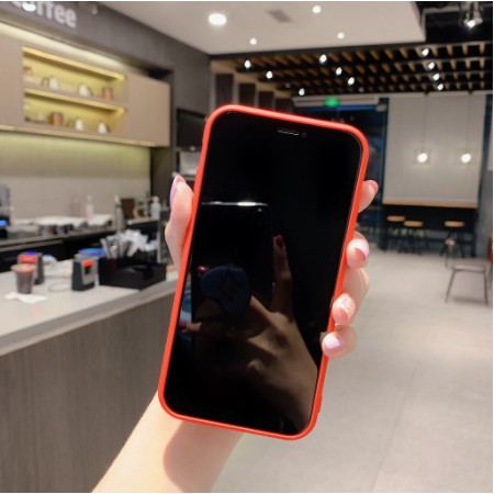 Ốp điện thoại mềm có nắp trượt bảo vệ Camera cho IPhone 11 XR Xs Max 7 Plus