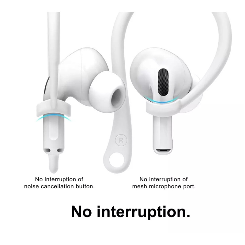 Silicone Móc Tai Nghe Thể Thao Không Dây Bằng Silicon Chống Thất Lạc Cho airpods 3 2 1 pro