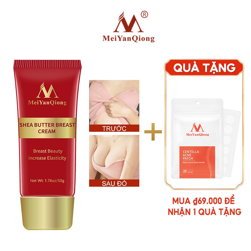 Kem mát xa nở ngực tự nhiên MeiYanQiong làm săn chắc vòng giảm chảy xệ sau sinh chăm sóc giữ ẩm tạo vòng ngực săn chắc 50g | BigBuy360 - bigbuy360.vn