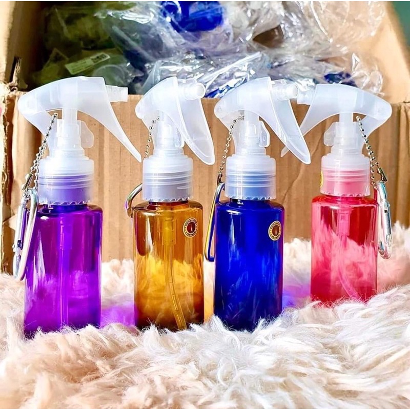 Bình sịt móc khoá mini cầm tay tiện dụng (60ml) nhiều màu sắc lựa chon