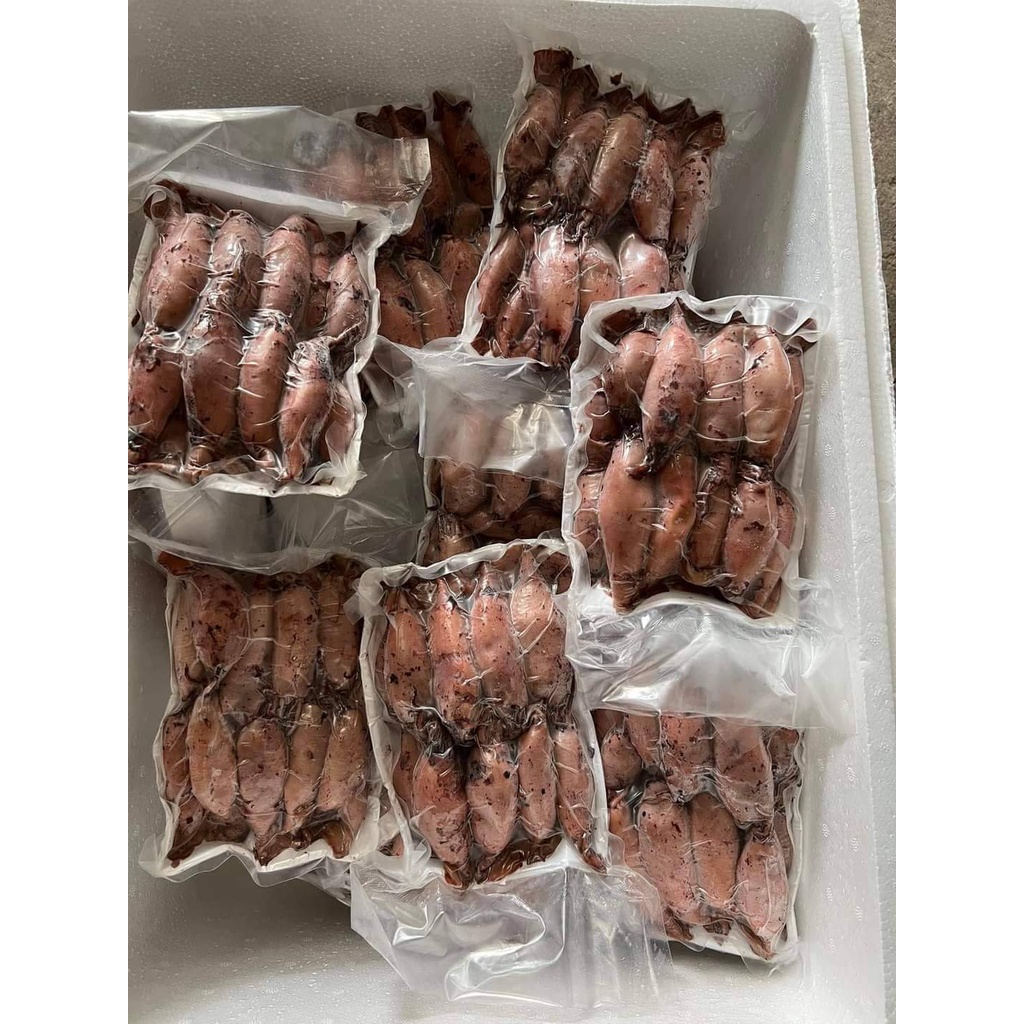 Mực sim trứng 1 nắng - Mực trứng 1 nắng - 500g