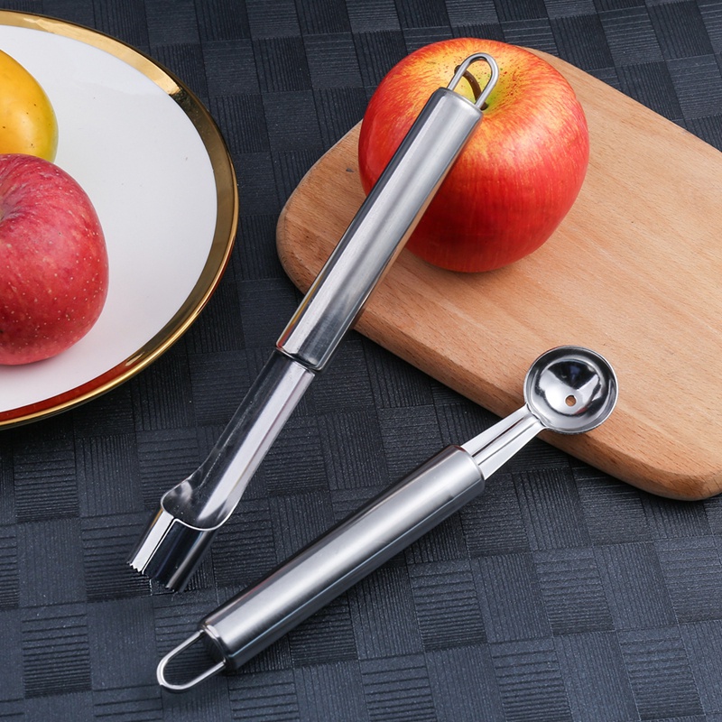 Muỗng Múc Kem/Trái Cây Bằng Thép Không Gỉ