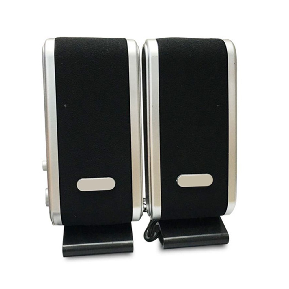 Set 2 Loa Nghe Nhạc Usb 3.5mm Nhỏ Gọn Tiện Dụng