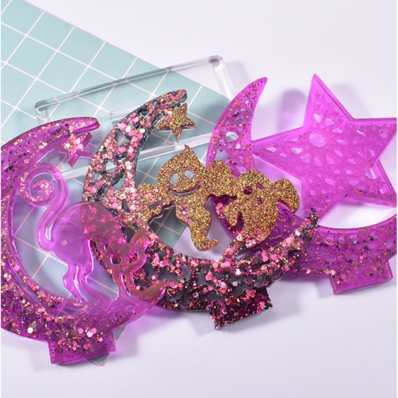 Khuôn Silicone Làm Đế Trưng Bày Trang Sức Thủ Công DIY