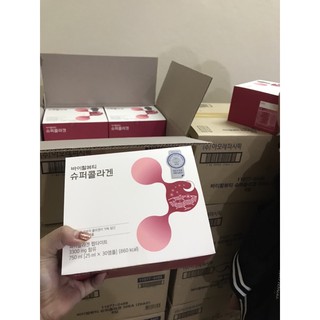 VB Collagen Hàn Quốc mẫu mới nhất 2020 hộp 30 ống