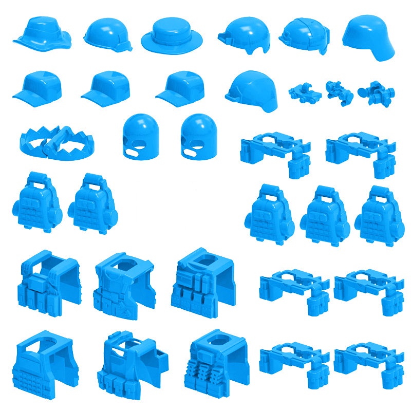 Phụ Kiện ARMY-SWAT Non Lego | Bộ Phụ Kiện Cho Lính