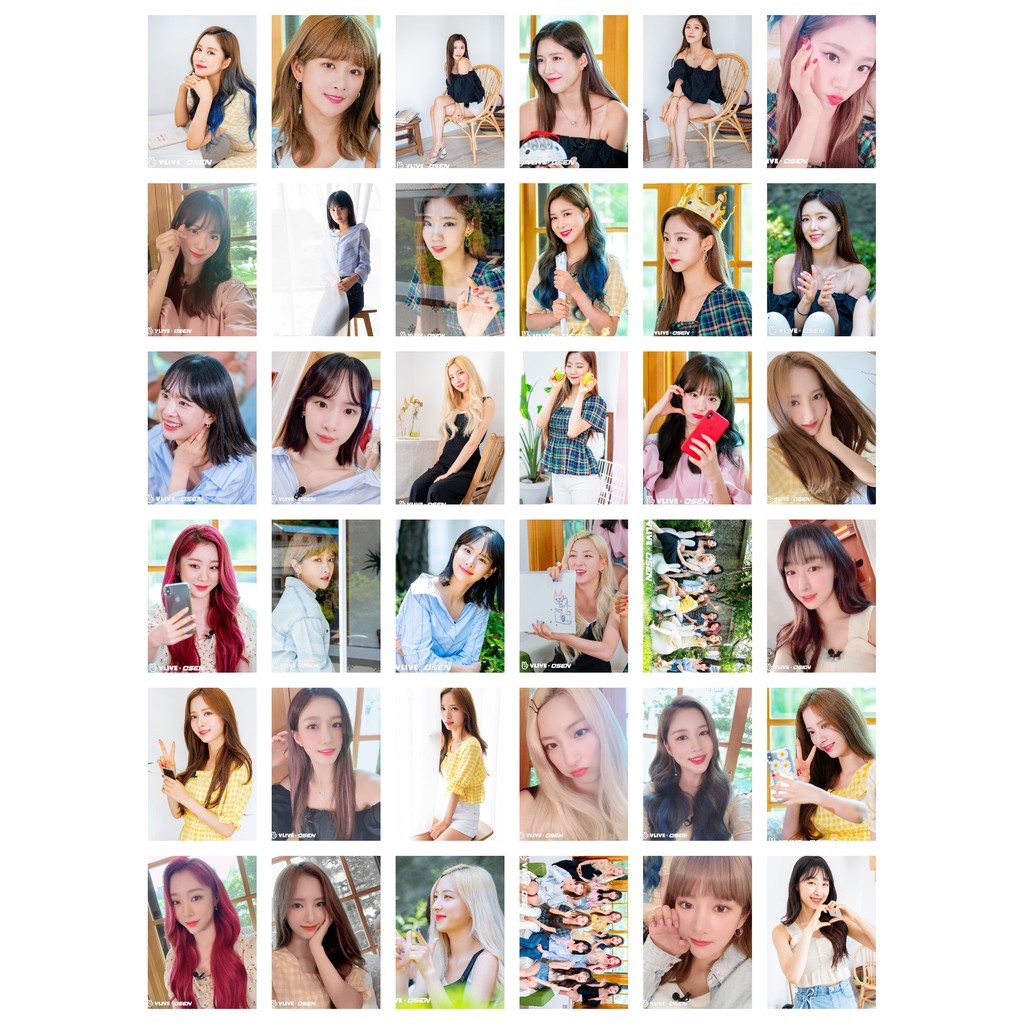 Lomo card 36 ảnh WJSN bộ ảnh OSEN x Star Road