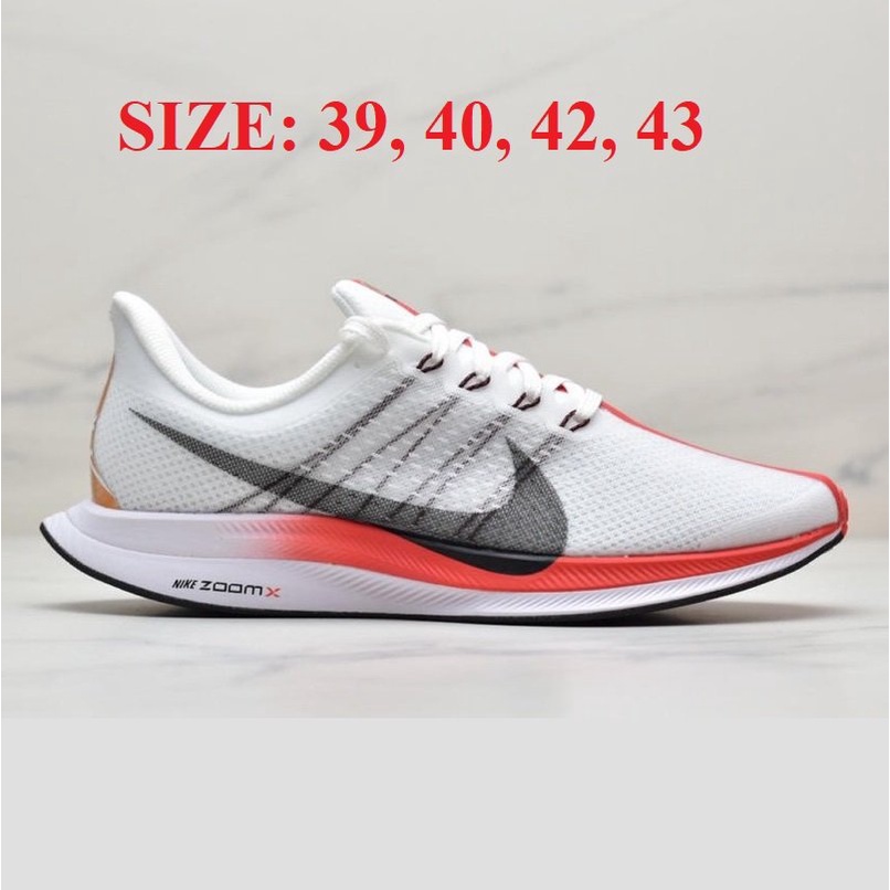 Giày Sneaker Zoomx Pegasus 35 Turbo 2.0 White Red - Giày thể thao - Giày chạy bộ - Giày Gym