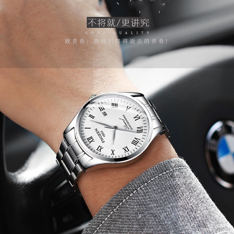 Đồng Hồ Nam FNGEEN FE056 Doanh nhân 2020 Dây Thép Không Gỉ Cao Cấp_FULL BOX | BigBuy360 - bigbuy360.vn