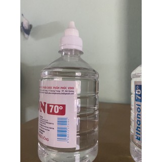 Cồn 70 độ 500ML ethanol Phúc Vinh