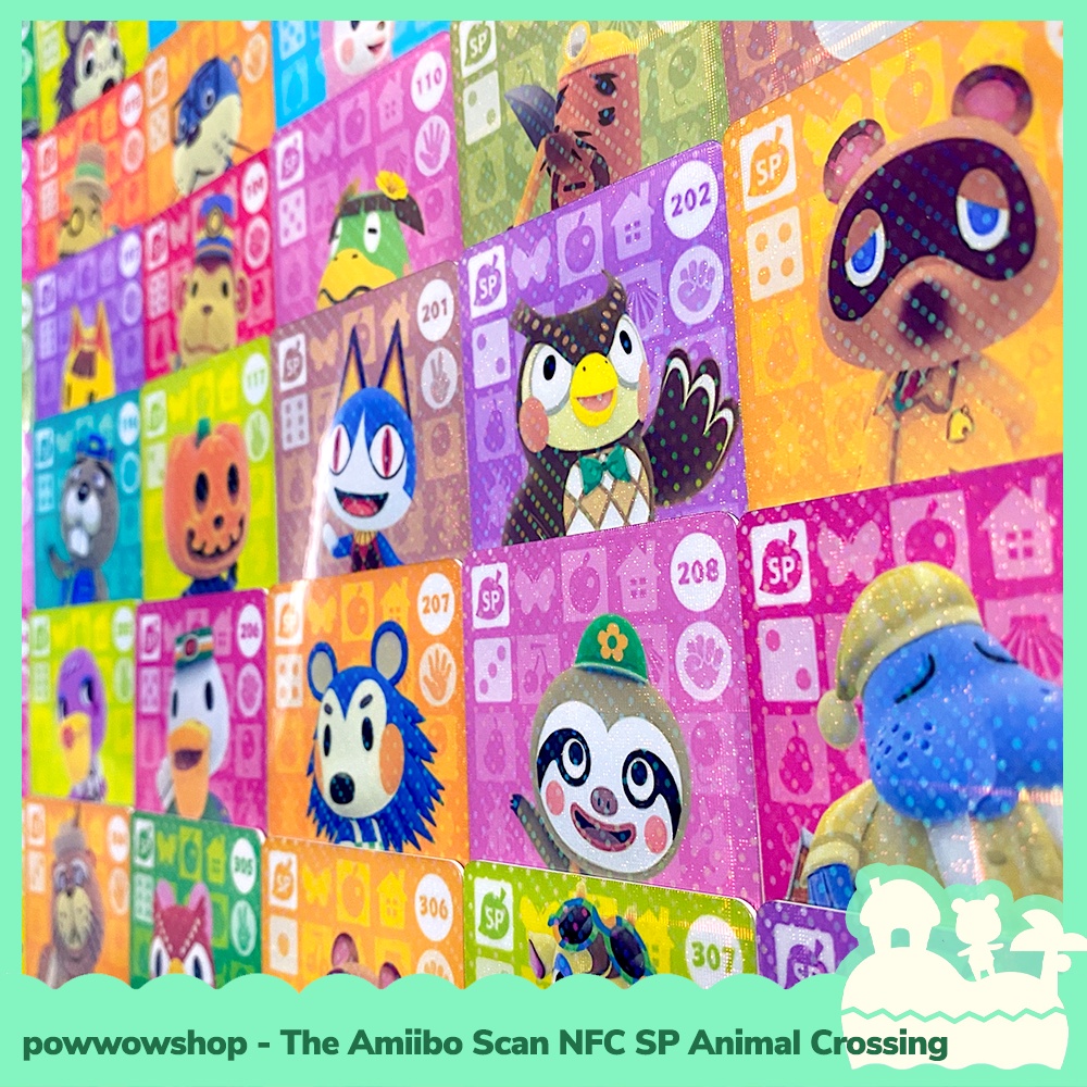 [Sẵn VN - Hỏa Tốc] Phụ Kiện Thẻ Amiibo Special Character Scan NFC Animal Crossing Horizons Nintendo Switch / Lite / Oled