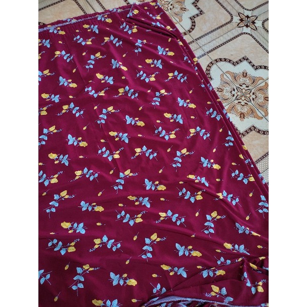 Vải lụa giấy hoa