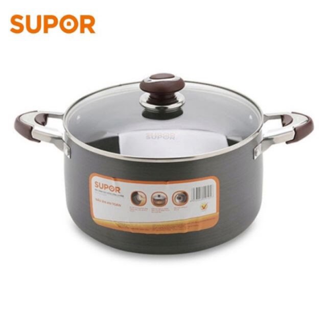 Nồi canh oxy Hoá cứng supor 26cm- 7,0L- HT10016-6