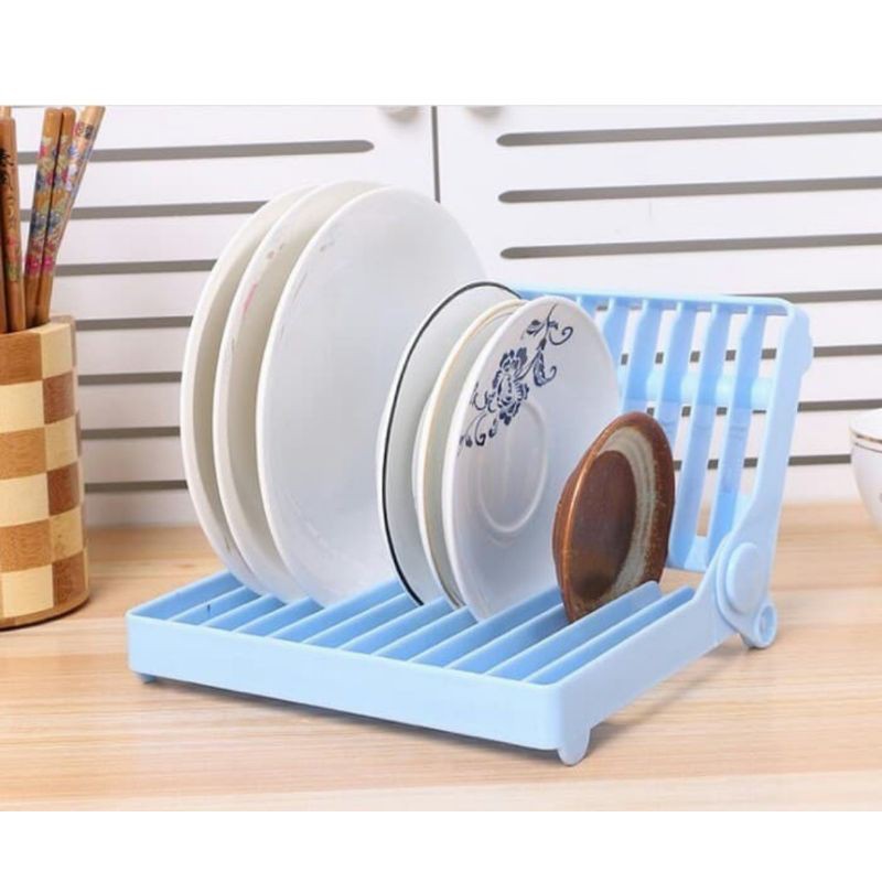 Giá Đựng Chén Dĩa Có Thể Gấp Gọn Tiện Dụng