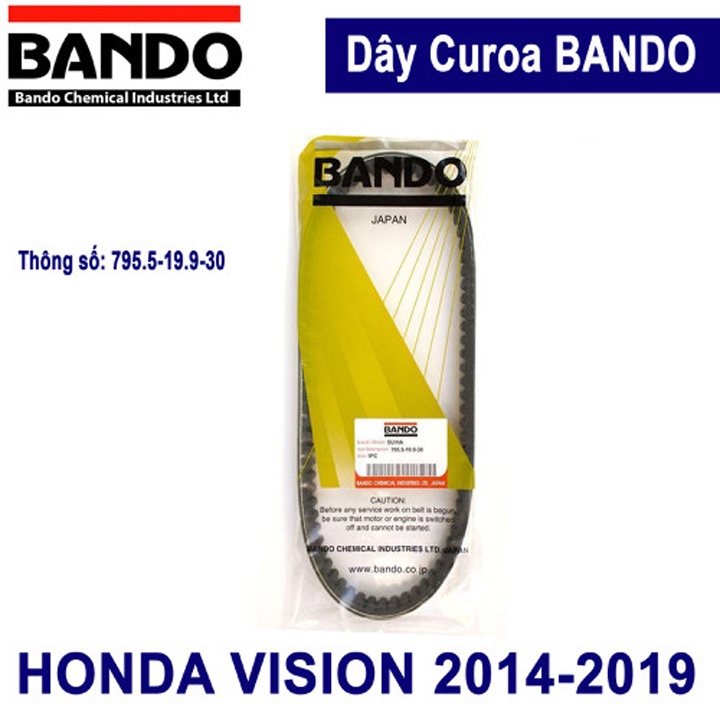 Dây CUROA- CU LOA (dây Đai) lắp xe VISION đời mới- 8644
