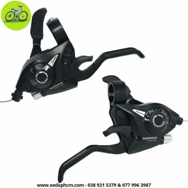 Cặp tay đề bấm xả xe đạp Shimano ST-EF51 3x8 Speed