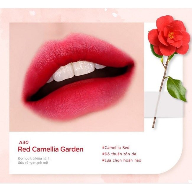 Son black rouge ver 6 đủ 5 màu đỏ đất, đỏ cam, đỏ nâu cháy, đỏ gạch nâu, cam đất | Thế Giới Skin Care