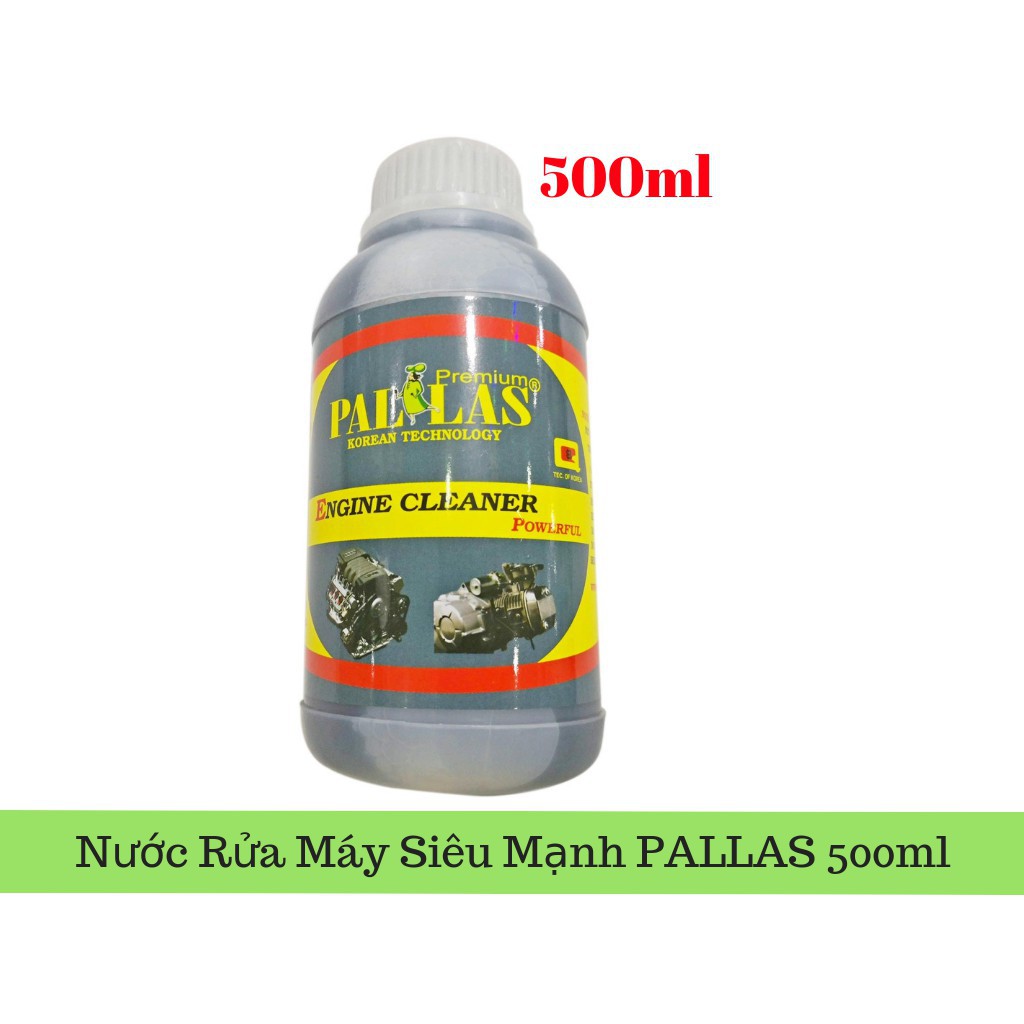 Nước Rửa Lốc Máy,Tẩy Đầu Bò Siêu Mạnh PALLAS 500ml