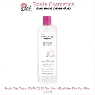 Nước Tẩy Trang BYPHASSE Solution Micellaire Tây Ban Nha 500ml