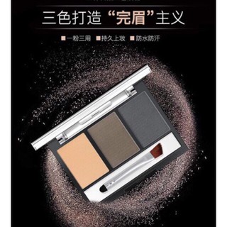 BỘT TÁN CHÂN MÀY 3 Ô KÈM CỌ THE TIME CONSTANT OF EYEBROW