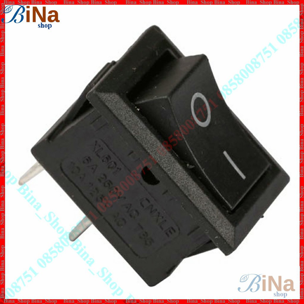Công tắc bập bênh 10A 250V Công Tắc ON OFF 14x20mm