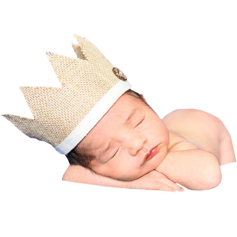 Vương miện tạo kiểu chụp ảnh cho bé