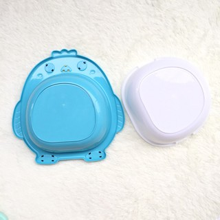 Chậu rửa chim cánh cụt cho bé 2in1
