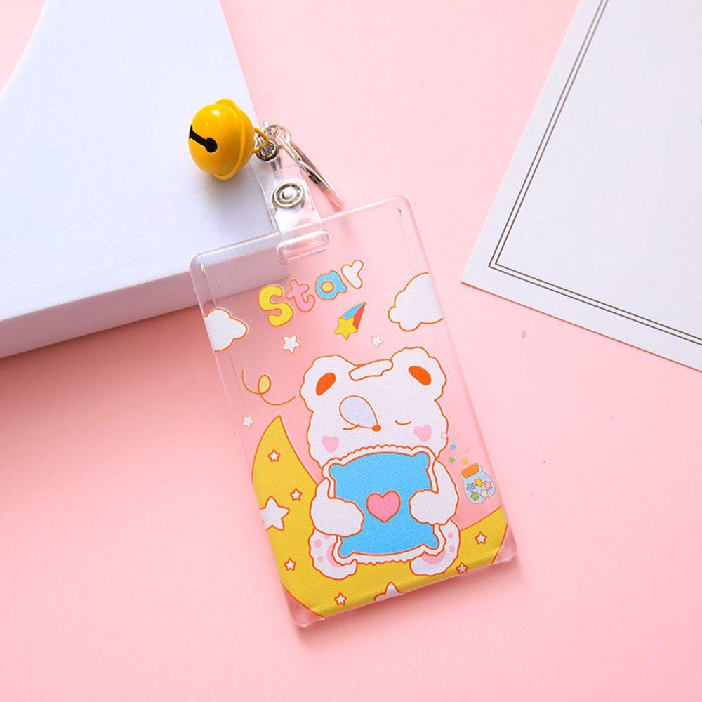 Ốp Bảo Vệ Thẻ Bằng Acrylic Trong Suốt Tiện Dụng Cho Học Sinh