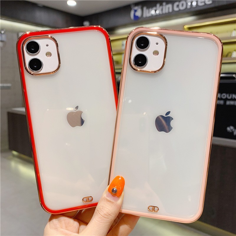 Ốp xi viền dẻo KAKU iphone 7 Plus-->12 ProMax hàng chính hãng cao cấp