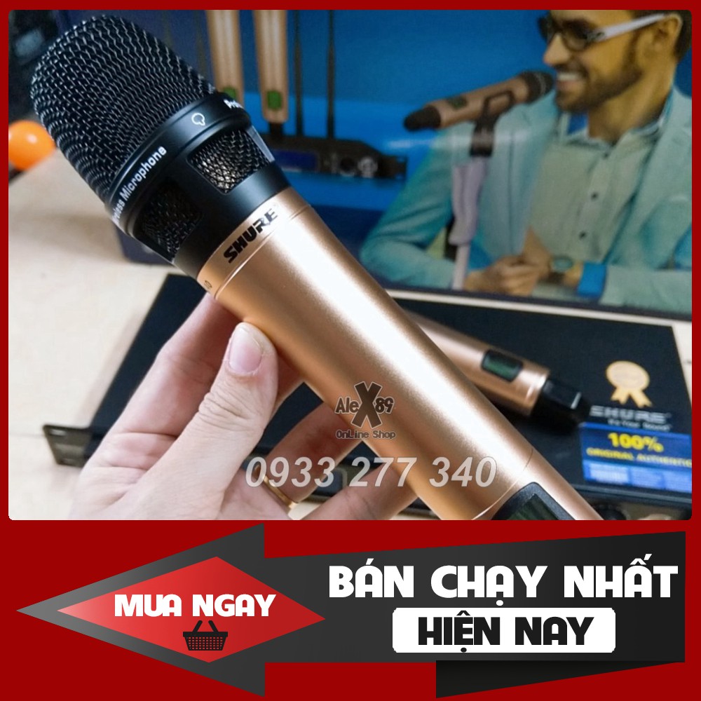 [Giảm giá] Micro Shure UGX40 Không Dây Cao Cấp UHF-Bảo Hành 12 Tháng chất lượng