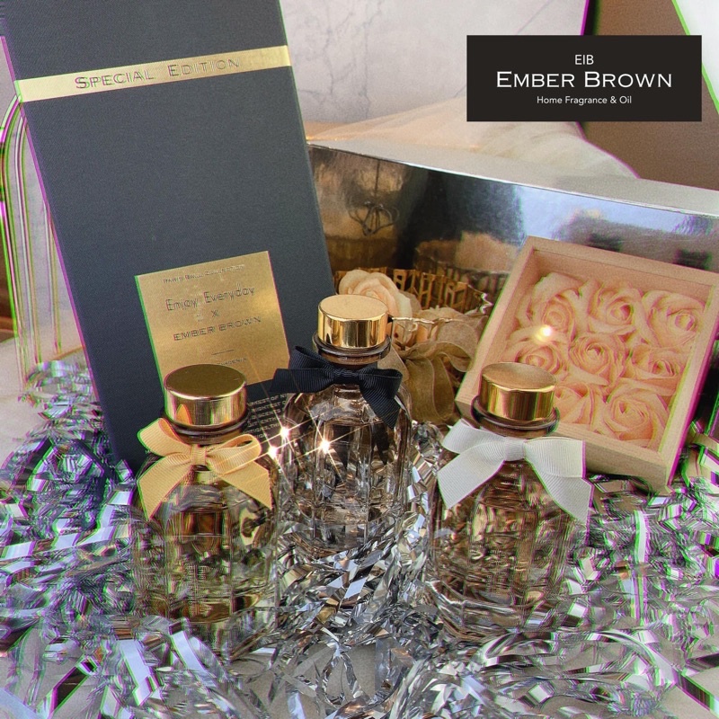 Tinh Dầu Nước Hoa Enjoy Everyday x Ember Brown mùi sang trọng thư giãn