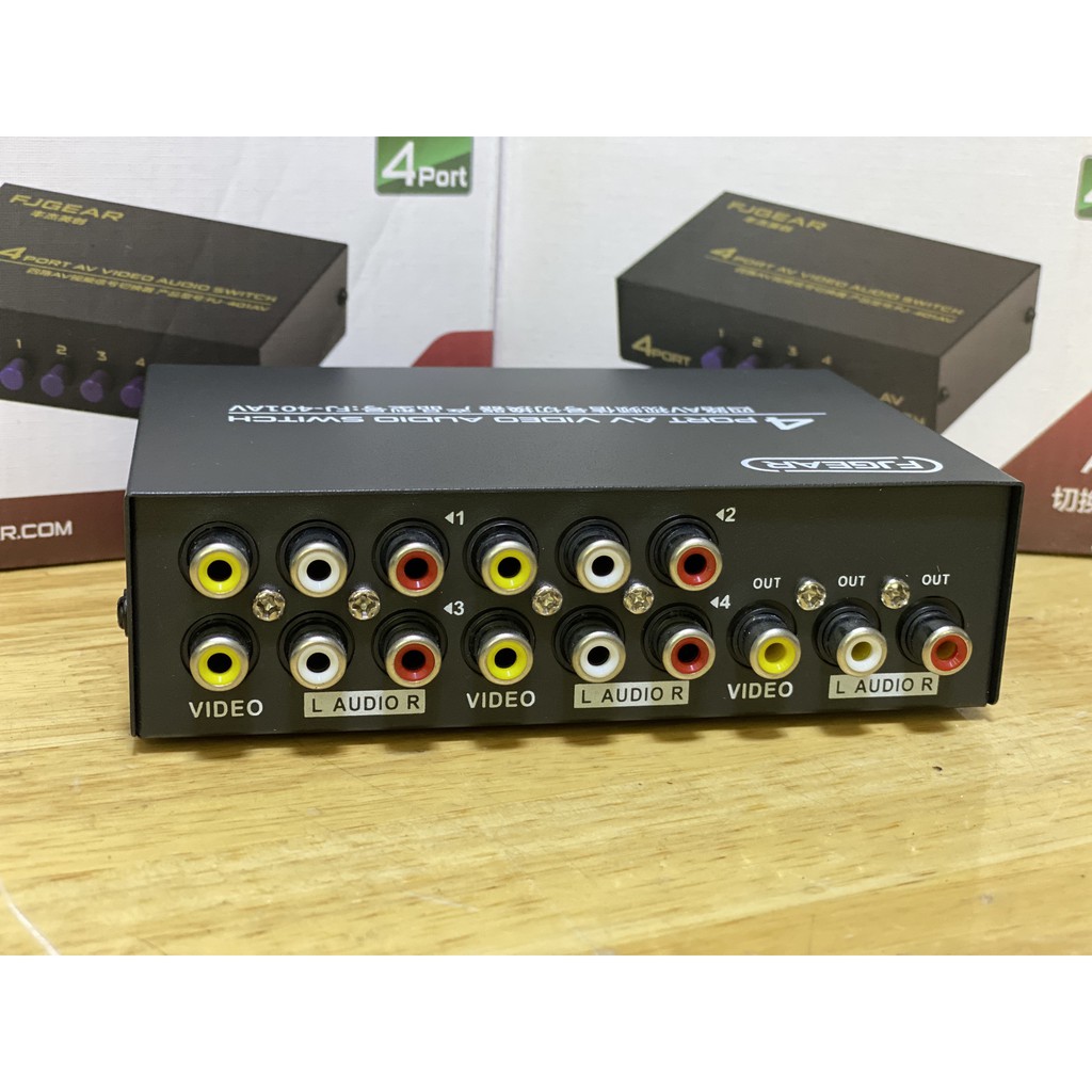 Bộ Chia Av 4-1 Hoặc 1-4