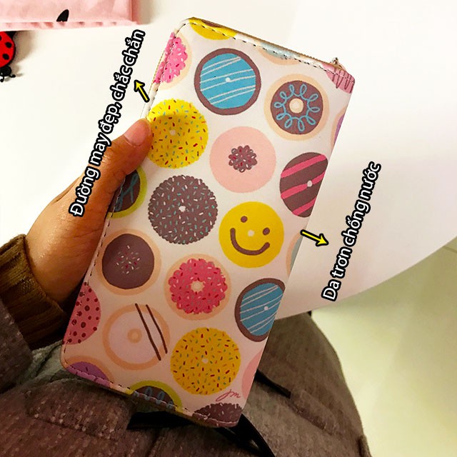 BST bóp ví dài cầm tay nữ họa tiết hoạt hình kì lân và chó cún cute dễ thương cho nữ - Link 4 - Banana Store | BigBuy360 - bigbuy360.vn