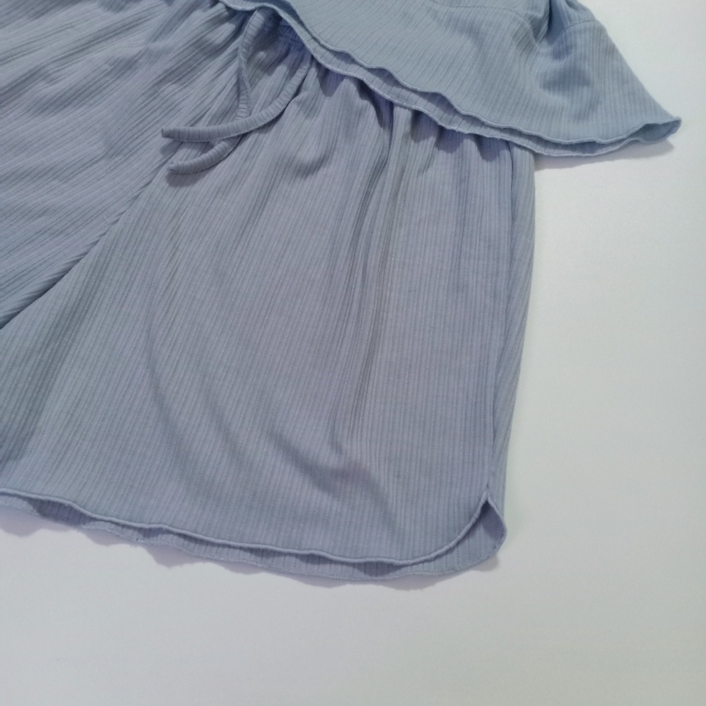 Đồ bộ ngủ nữ RCB12, hai dây yếm chất liệu thun cotton 100% | BigBuy360 - bigbuy360.vn