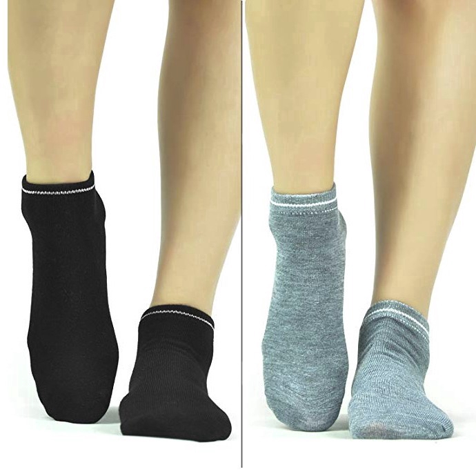 Set 4 đôi vớ tập yoga pilates chống trượt