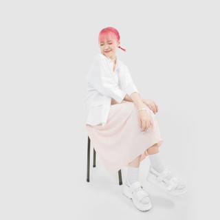 Usthebasic - Áo sơ mi Basic Double Layer Shirt