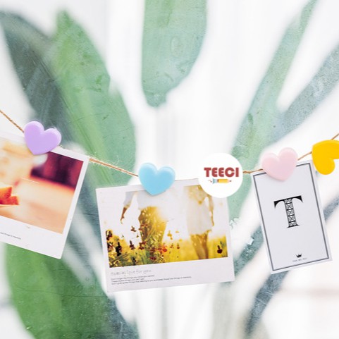 <Video Review> Kẹp Bướm Giữ Giấy Ghi Chú Tài Liệu Đánh Dấu Sách Đồ Dùng Văn Phòng Hình Trái Tim Cute Nhiều Màu D045