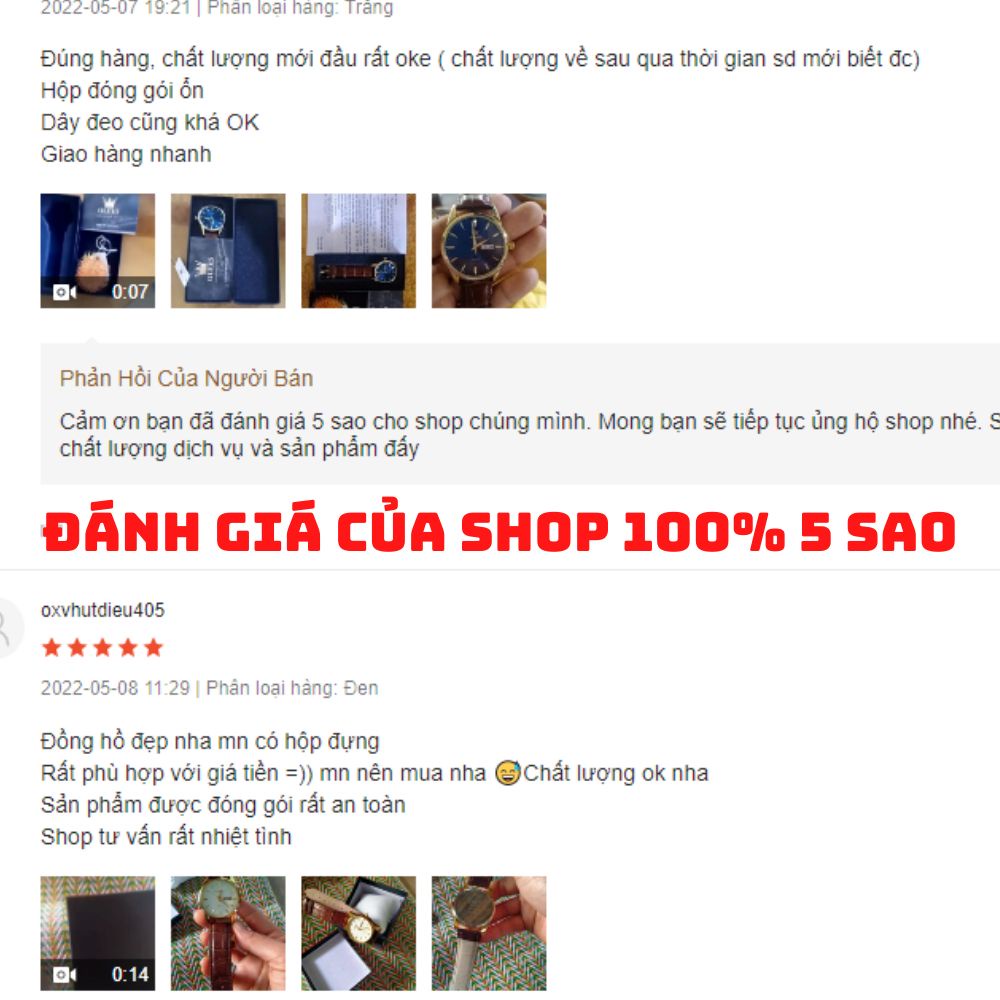 Đồng hồ nam dây da OLEVS Đồng hồ nam chính hãng chống nước  3ATM bảo hành 24 tháng