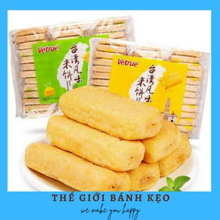 BÁNH GẠO TRỨNG CHẢY VETRUE ĐÀI LOAN Đủ 4 vị