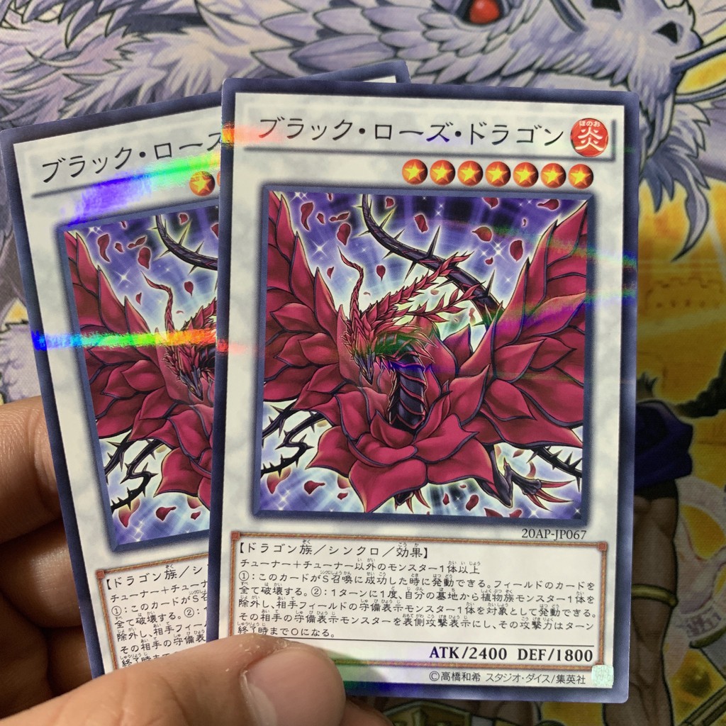 [EN-JP][Thẻ Bài Yugioh Chính Hãng] Black Rose Dragon