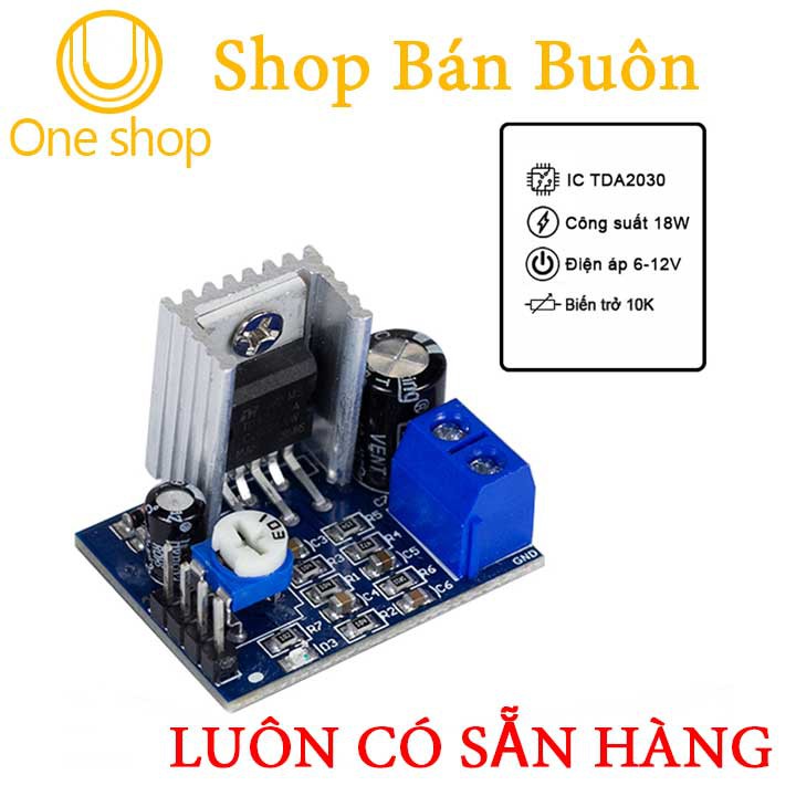 Module Khuếch Đại Âm Thanh TDA2030 Mini