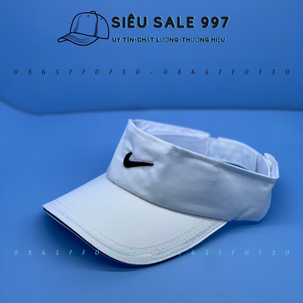 Mũ Lưỡi Trai Nữa Đầu Logo NAI KÌ Thể Thao Hàng Đẹp Như Hình, Nón Nữa Đầu Thời Trang Cá Tính