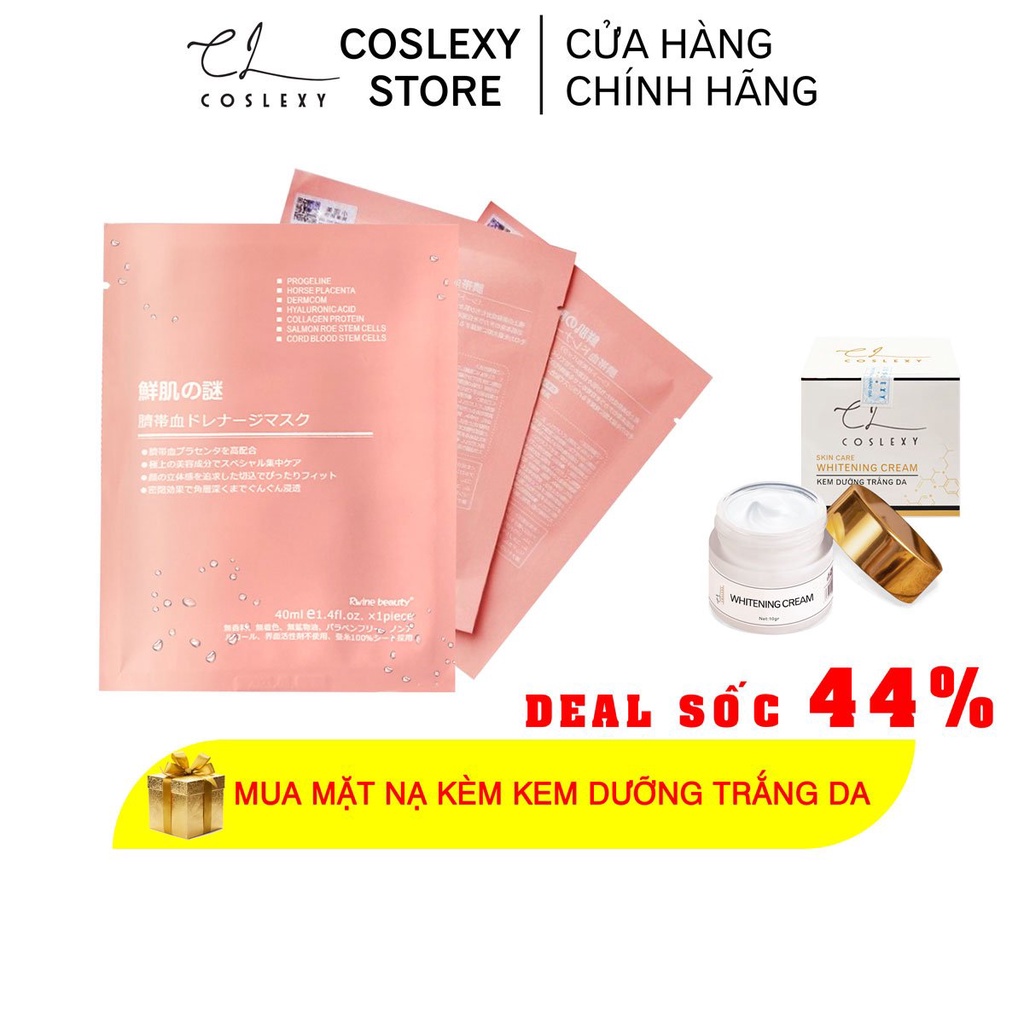 Mặt nạ nhau thai cừu cuống rốn Nhật Bản Coslexy , 40ml