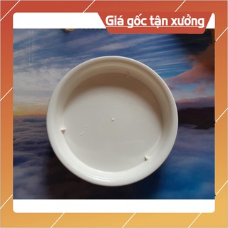 (Hot) đĩa lót chậu nhựa tròn trồng cây D15 đường kính 15cm (đế lót chậu nhựa) cực xịn>">